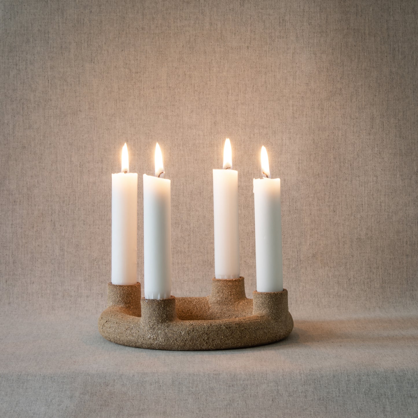Candlestick Ring, 4 candles - Advent candlestick