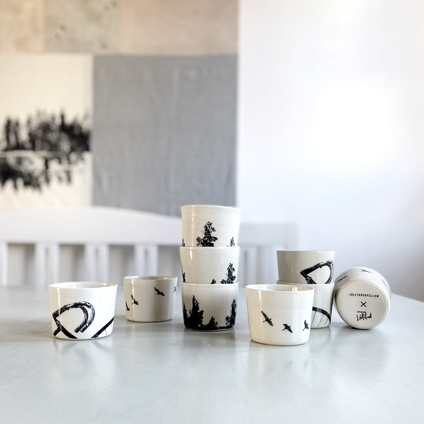 Birds mug - Jollygoodfellow x Studio Latitud