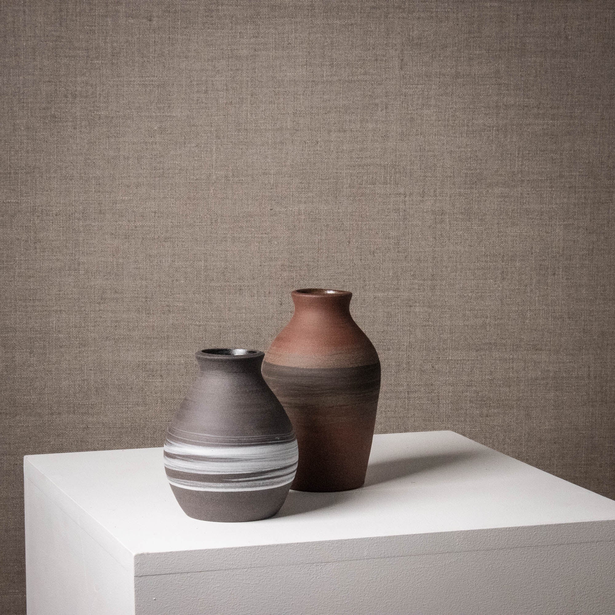 Japandi vases, set of 2 (#13, #14)
