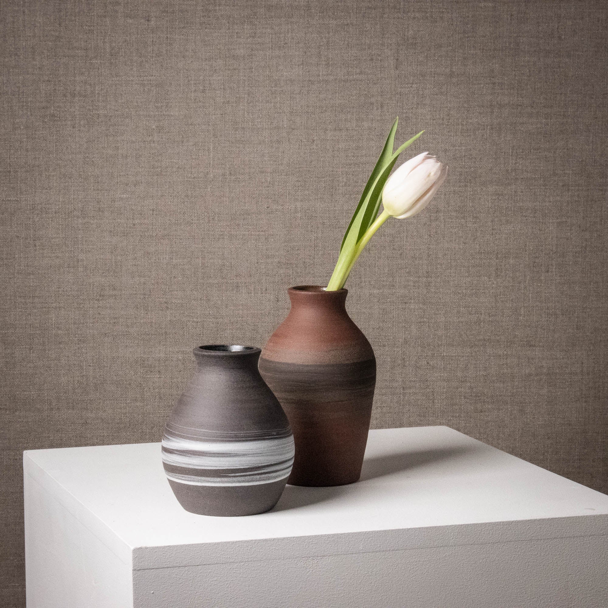 Japandi vases, set of 2 (#13, #14)