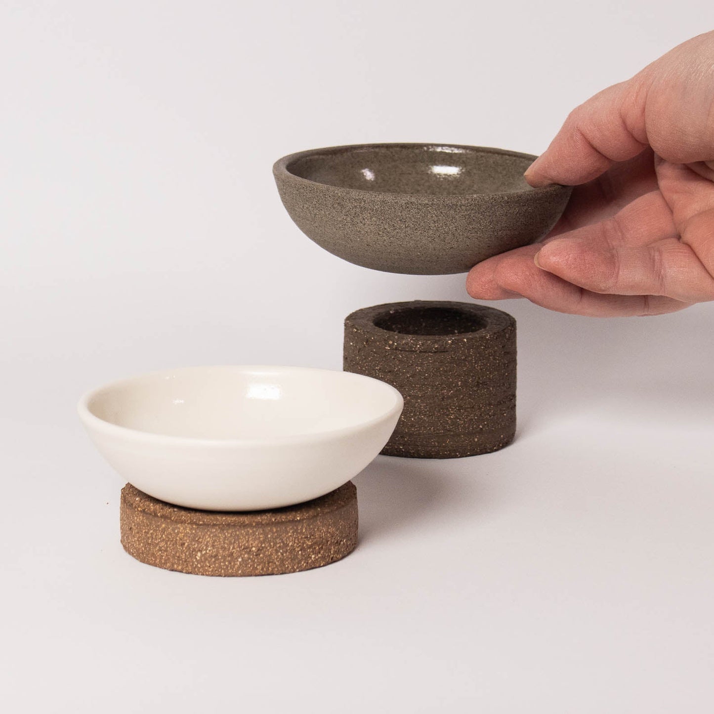 PEBBLES mini bowl on separate foot