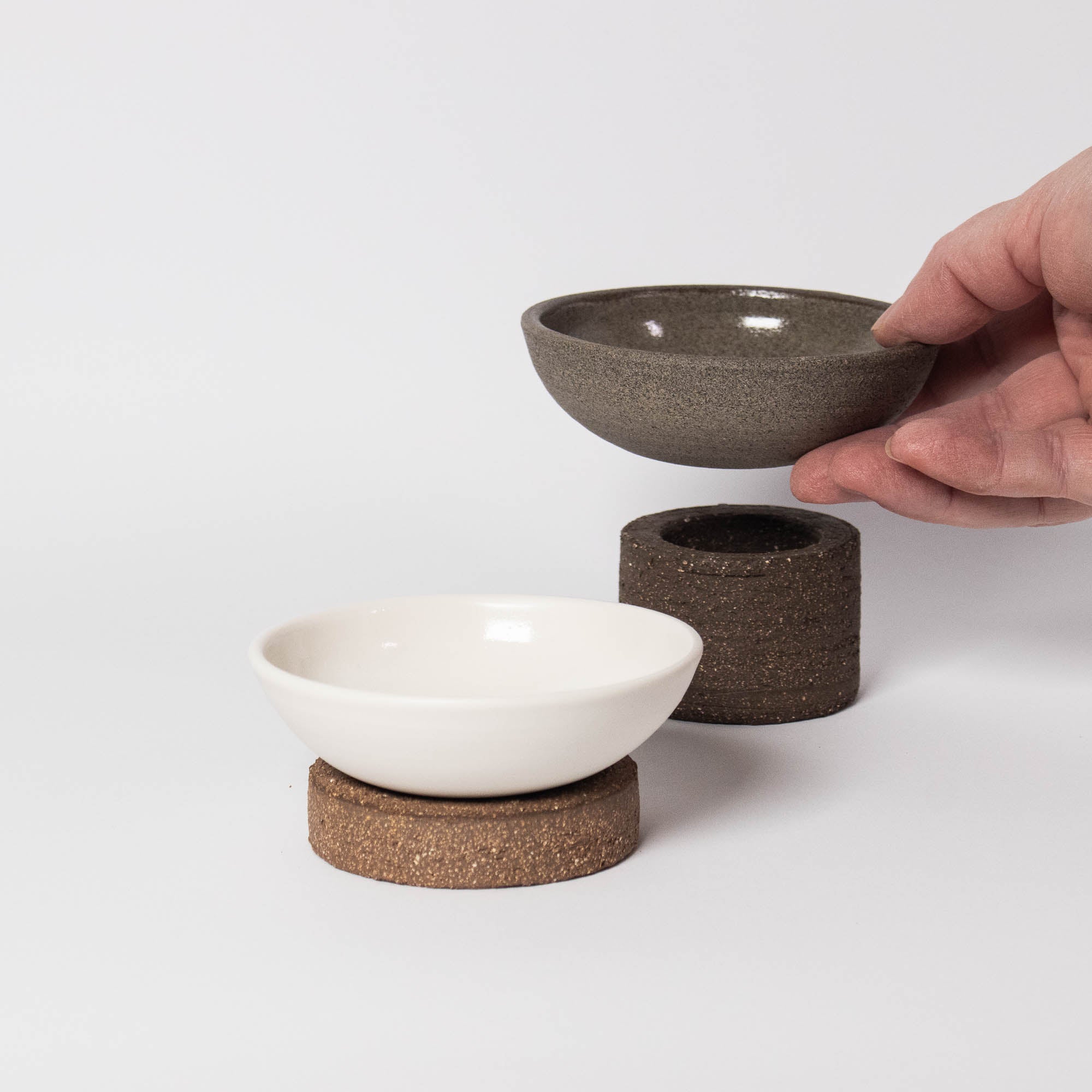 PEBBLES mini bowl on separate foot