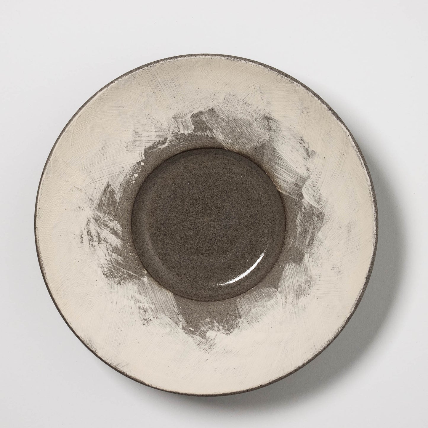 SNOW plate with rim