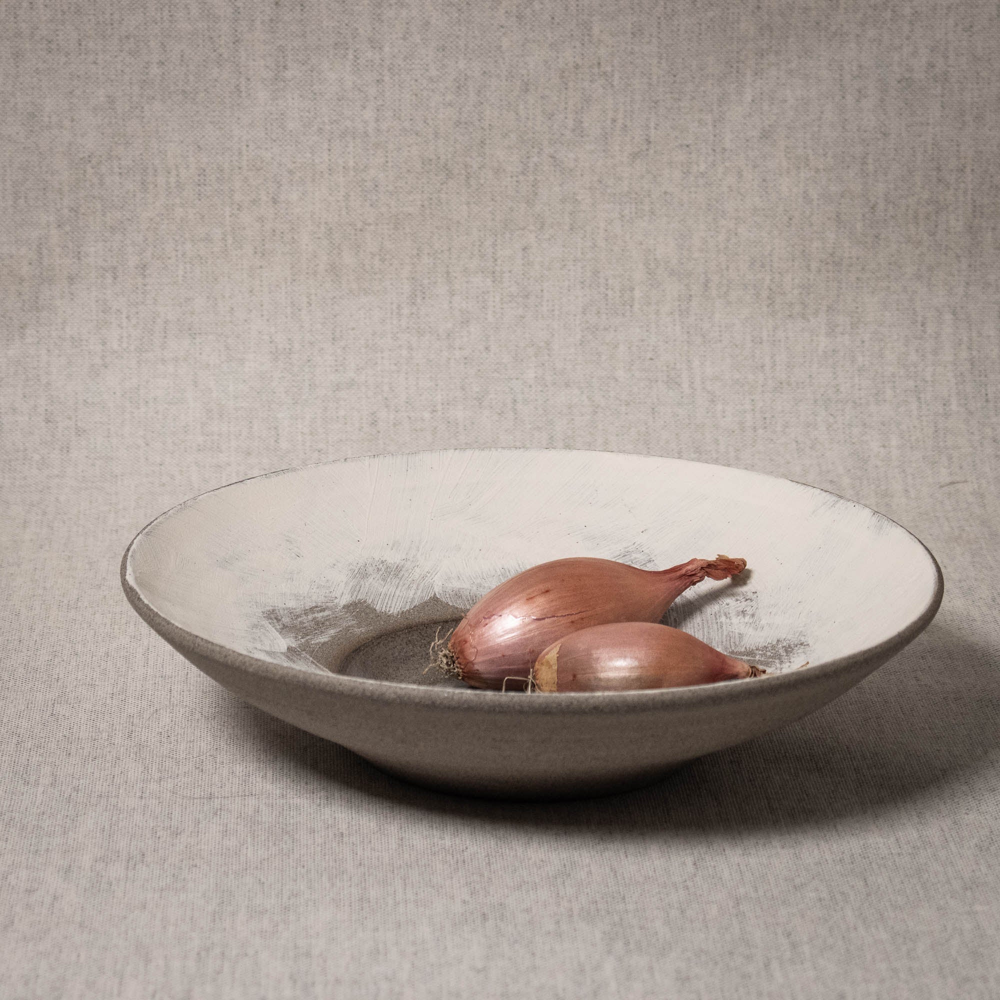 SNOW plate with rim
