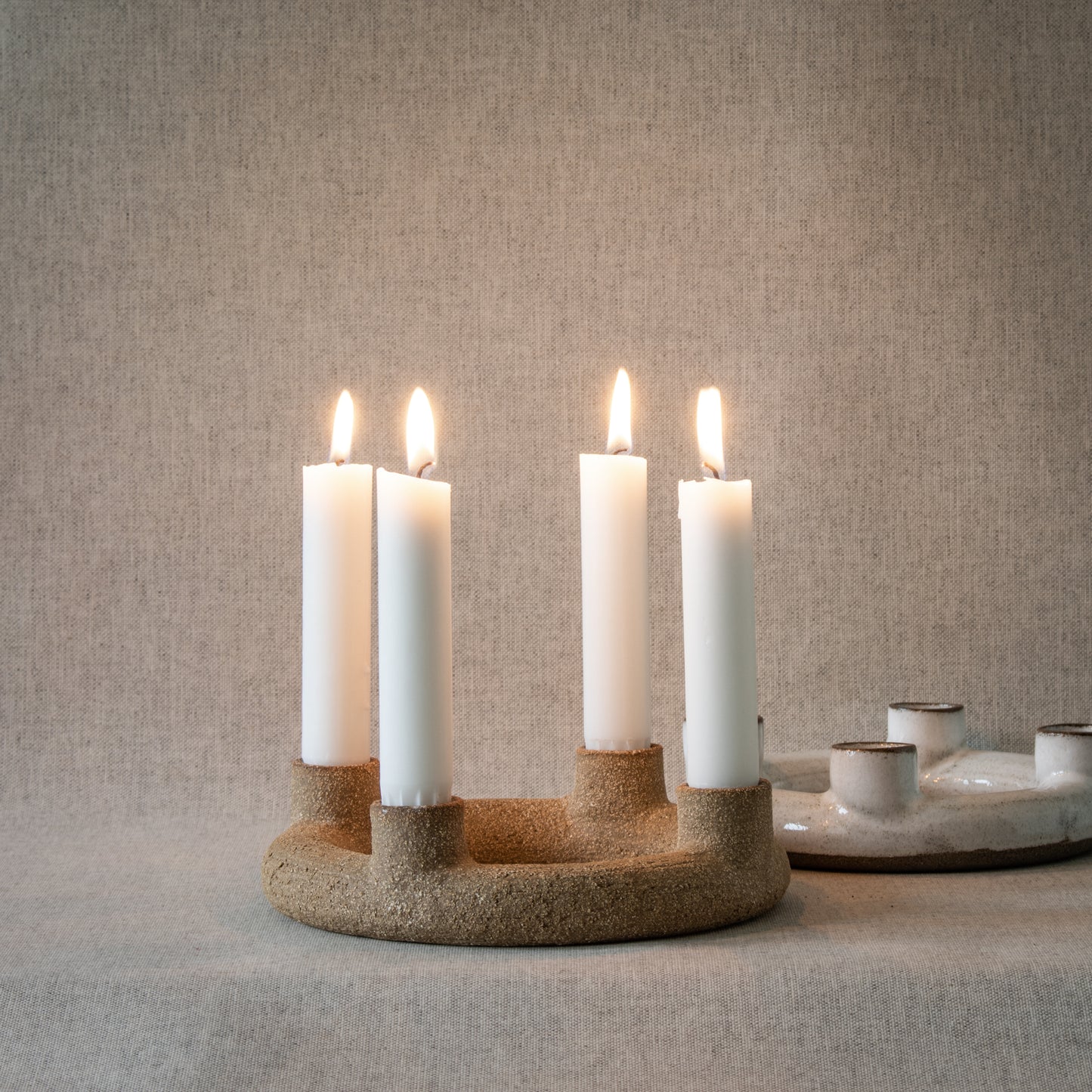 Candlestick Ring, 4 candles - Advent candlestick