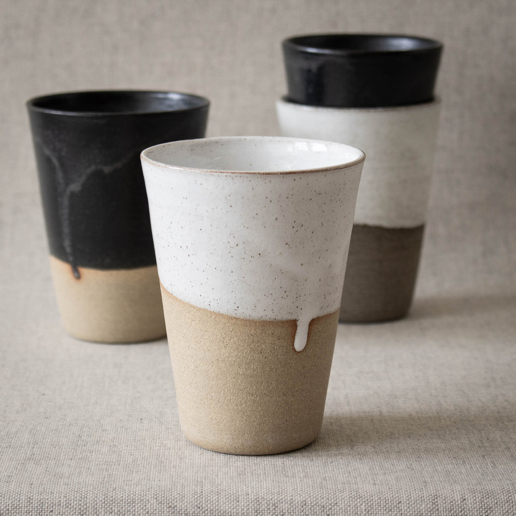 Mugg utan öra - L (latte)