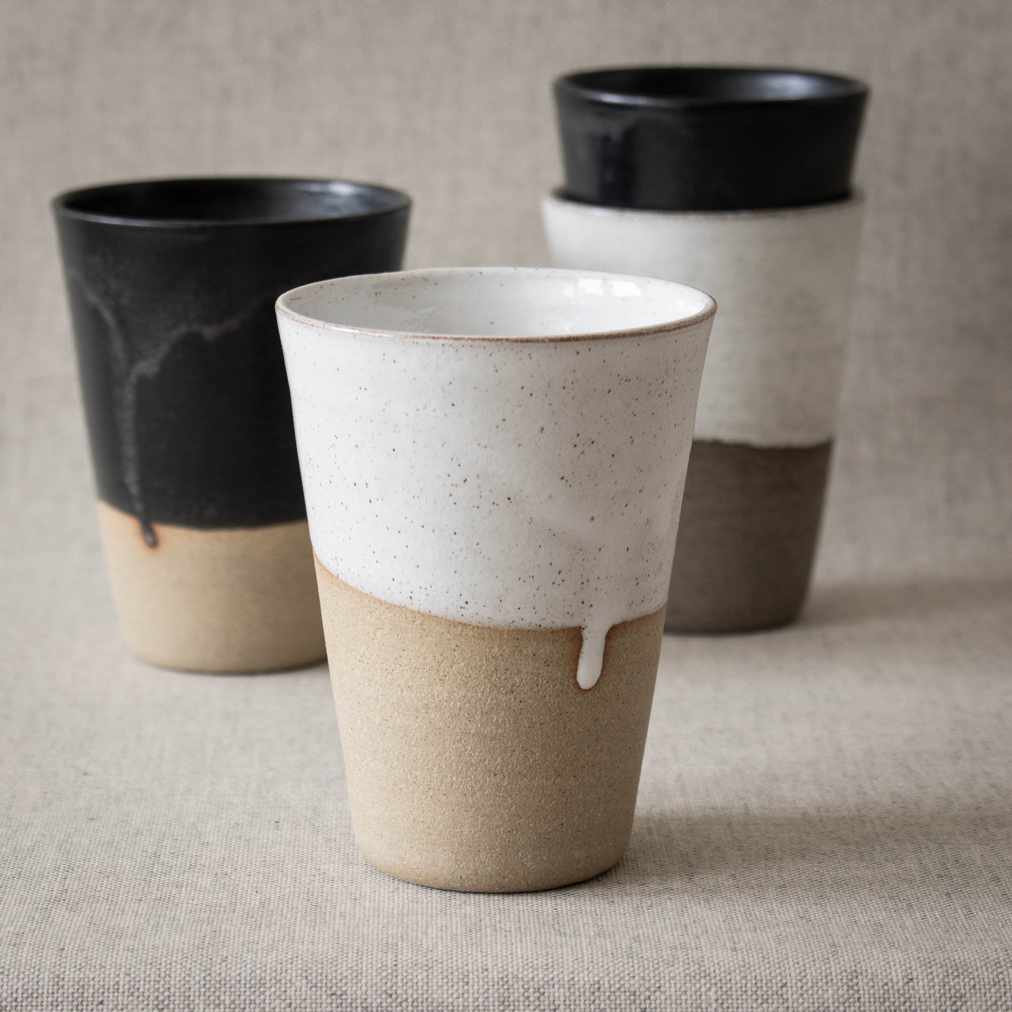 Mugg utan öra - L (latte)