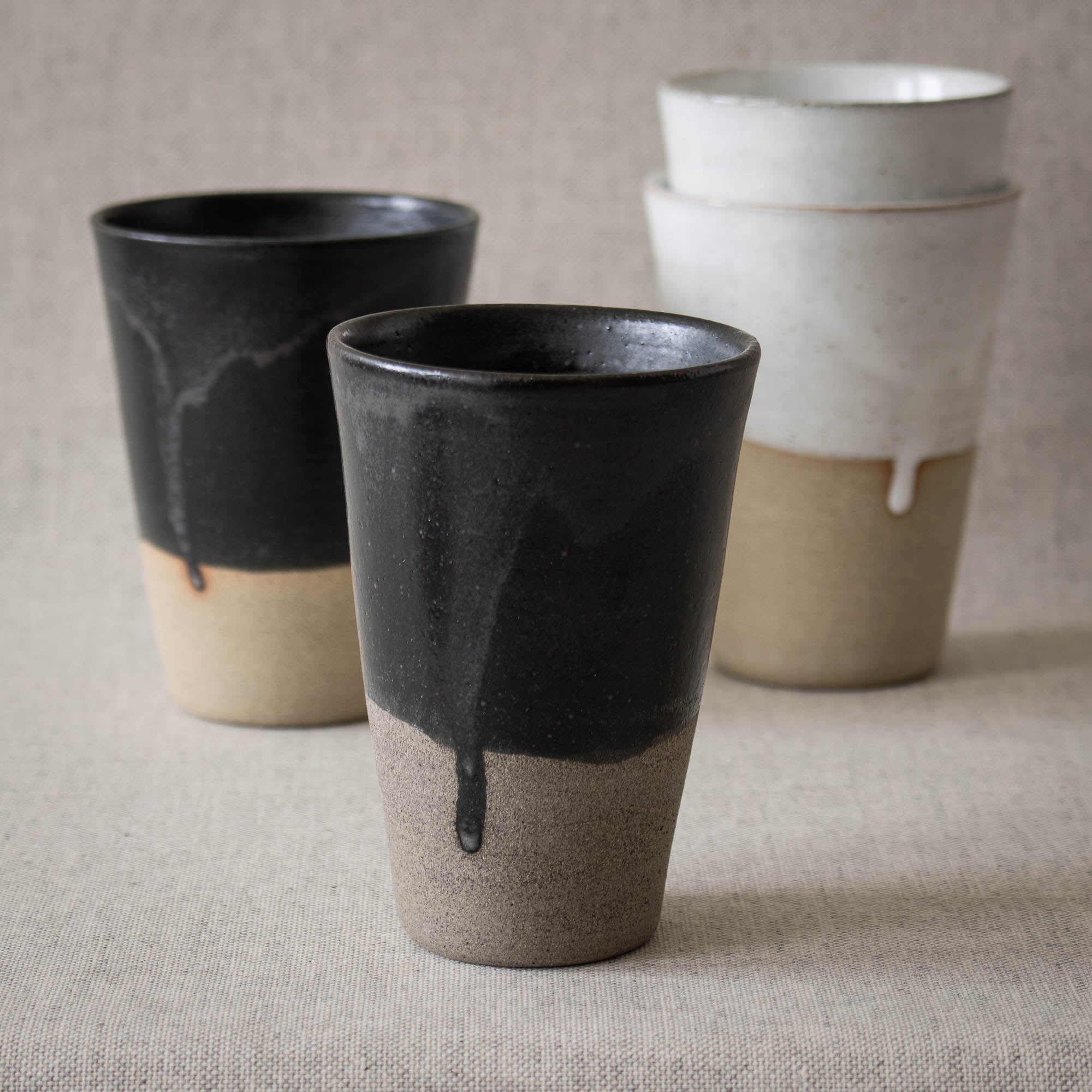 Mugg utan öra - L (latte)