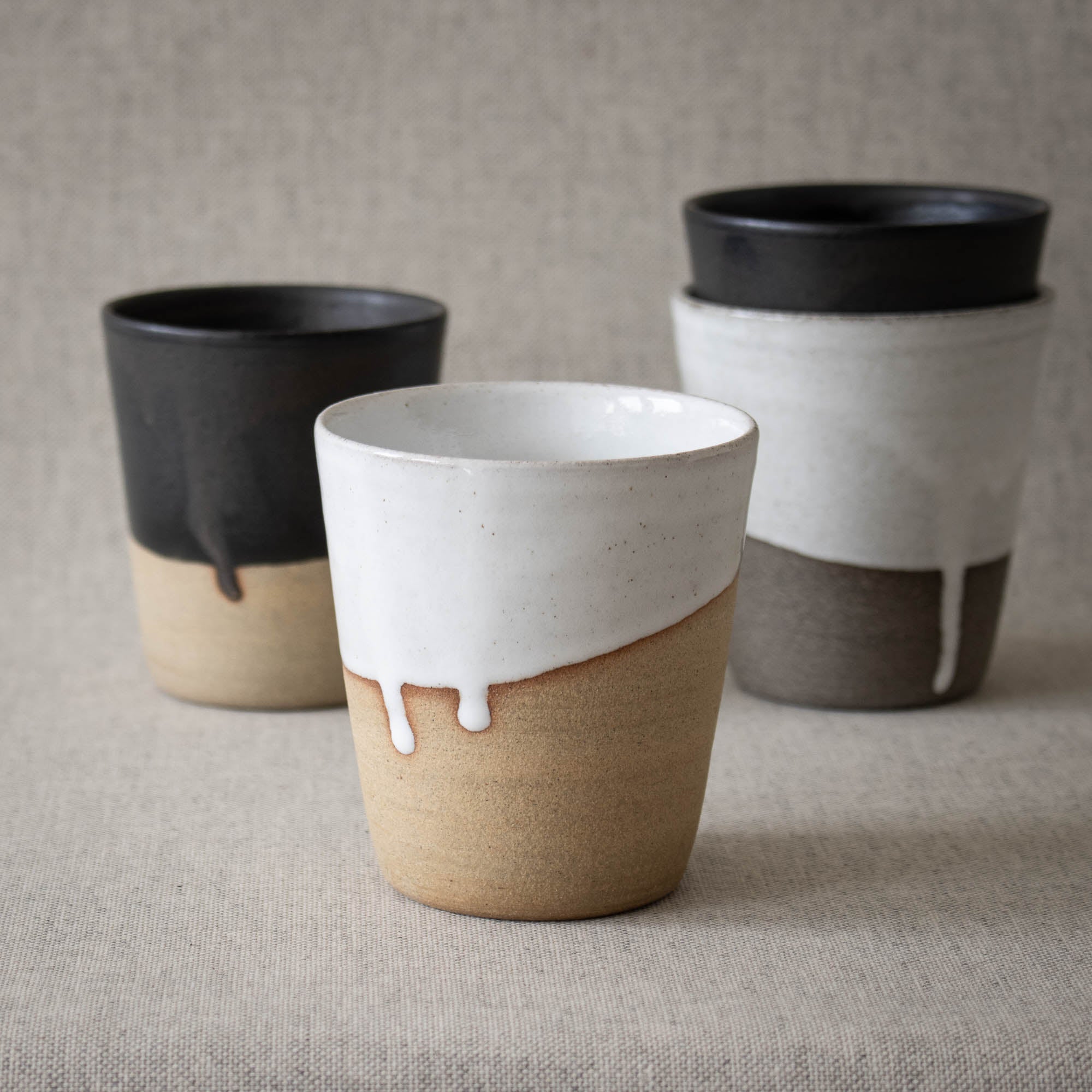Mugg utan öra - M (cappuccino)