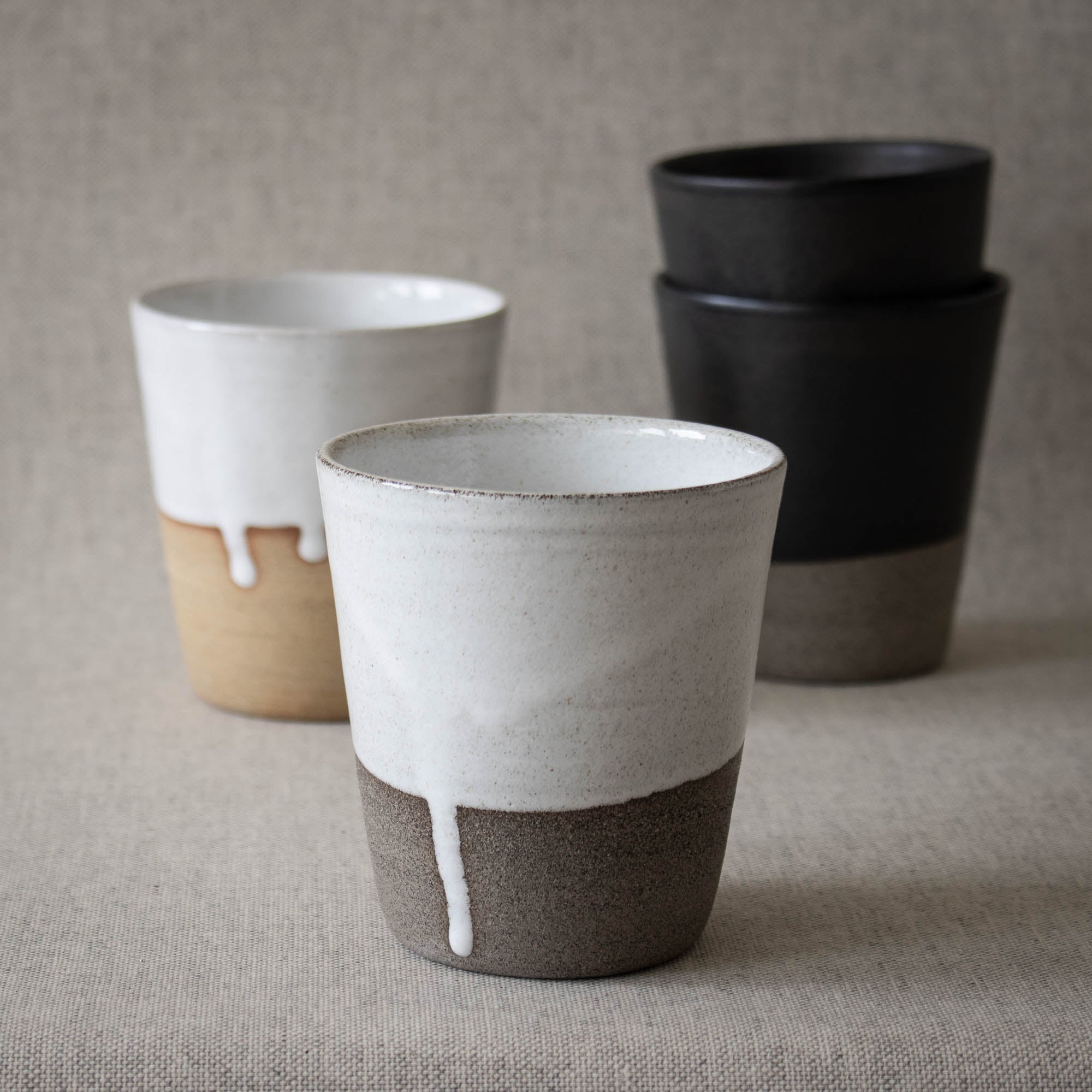 Mugg utan öra - M (cappuccino)